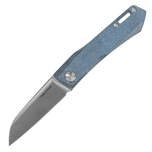 Nóż składany Real Steel Solis Denim Micarta EDC - Blue