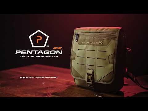 Torba na ramię Pentagon Messenger 2,8 l - Wolf Grey
