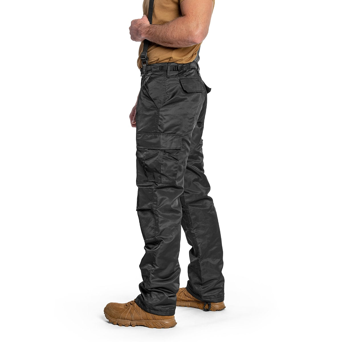 Spodnie ocieplane Brandit Thermo Pants Next Generation - Black