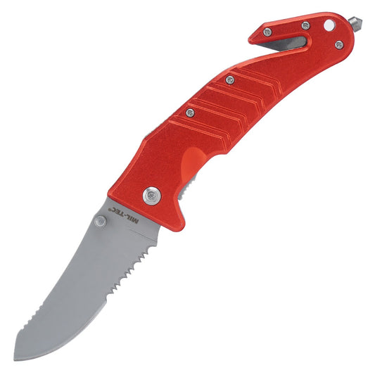 Nóż składany ratowniczy Mil-Tec Car Knife - Red