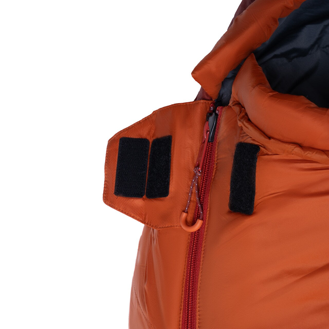 Śpiwór Alpinus Primalight Pro 1200 Pomarańczowy - lewy
