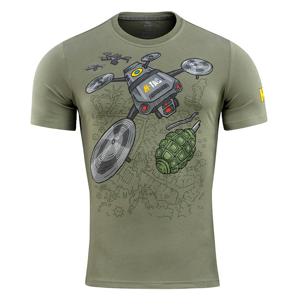 Koszulka T-shirt M-Tac Dron - Light Olive