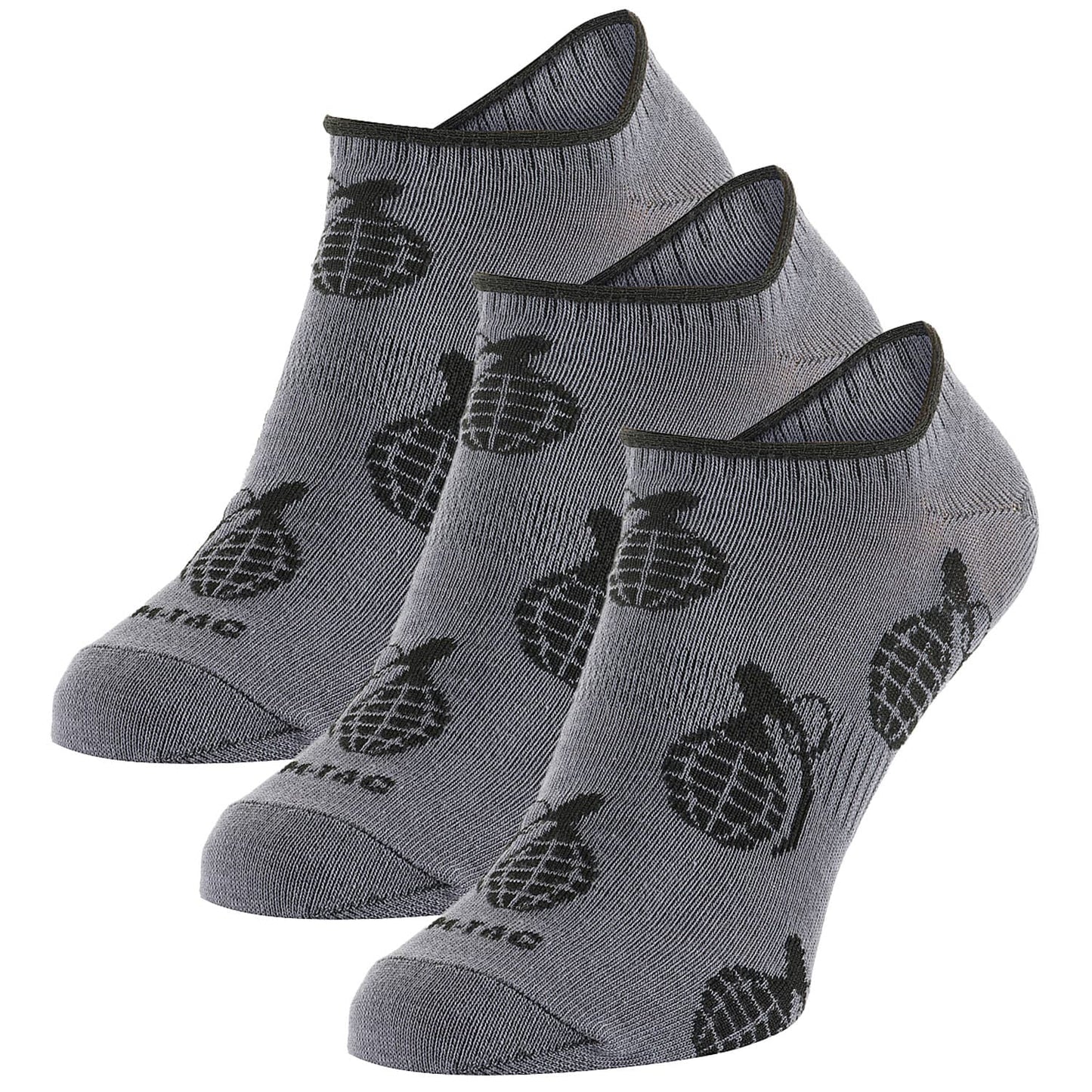 Skarpety M-Tac Grenades Dark Grey - 3 pary
