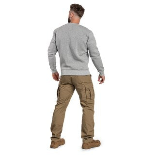 Bluza Alpha Industries Basic Sweater Small Logo - Grey Heather