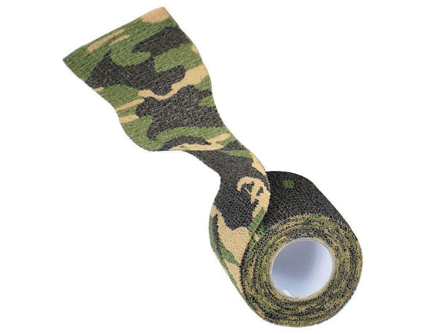 Taśma Mil-Tec Self Adhesive Camo Tape - Woodland
