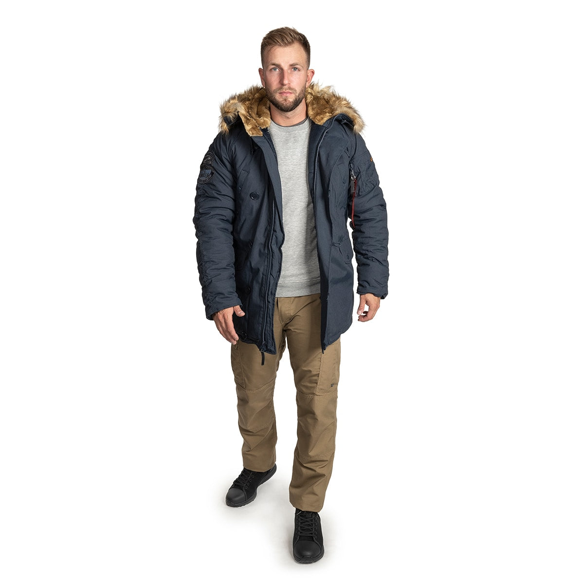 Kurtka Alpha Industries Explorer - Replica Blue