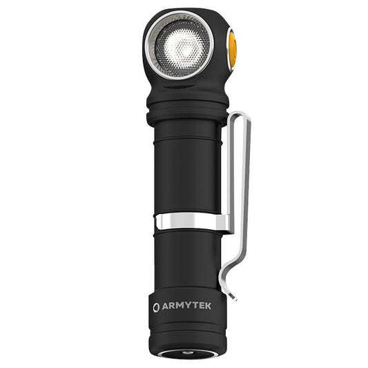 Latarka czołowa i kątowa Armytek Wizard C2 Pro Max Magnet USB White - 4000 lumenów