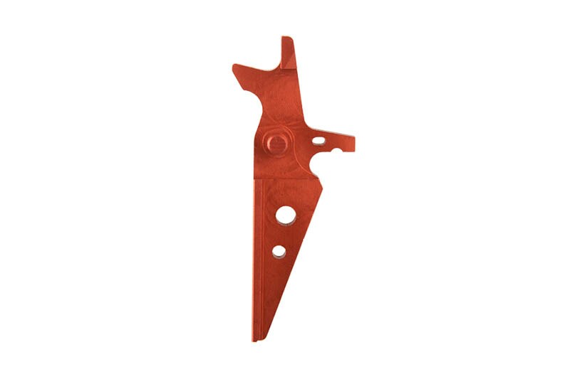 Język spustowy Retro Arms CNC typ A do replik M4/M16 - czerwony