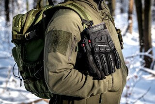 Rękawice taktyczne Mechanix Wear ColdWork M-Pact - Black/Grey