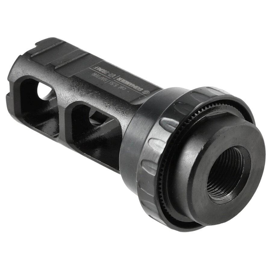 Hamulec wylotowy Gomander Raptor 5,56 mm 1/2-28 UNEF - Czarny