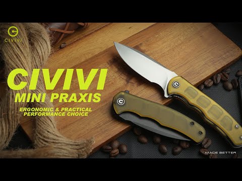 Nóż składany Civivi Mini Praxis Ultem - Polished