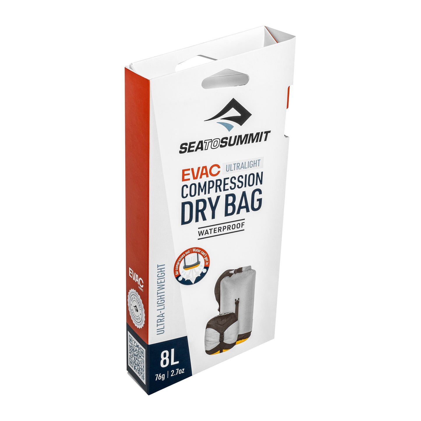 Worek kompresyjny Sea to Summit Evac Compression Dry Bag Ultralight 8 l - High Rise Grey