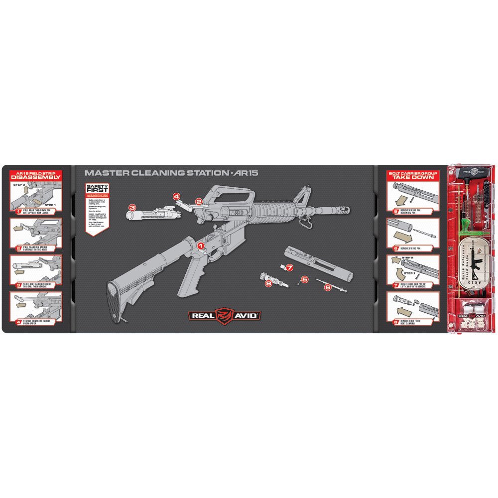 Mata do czyszczenia broni Real Avid Master Cleaning Station AR15 AVMCS-AR
