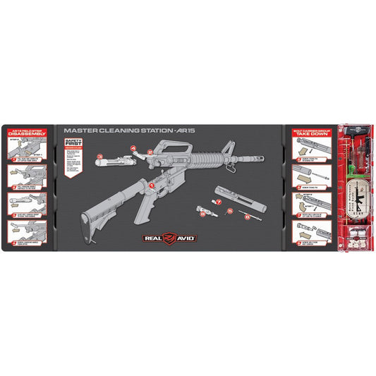 Mata do czyszczenia broni Real Avid Master Cleaning Station AR15 AVMCS-AR