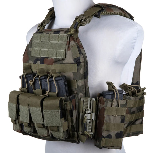Kamizelka taktyczna GFC Tactical Plate Carrier 8944-1 - wz.93 Pantera PL Woodland