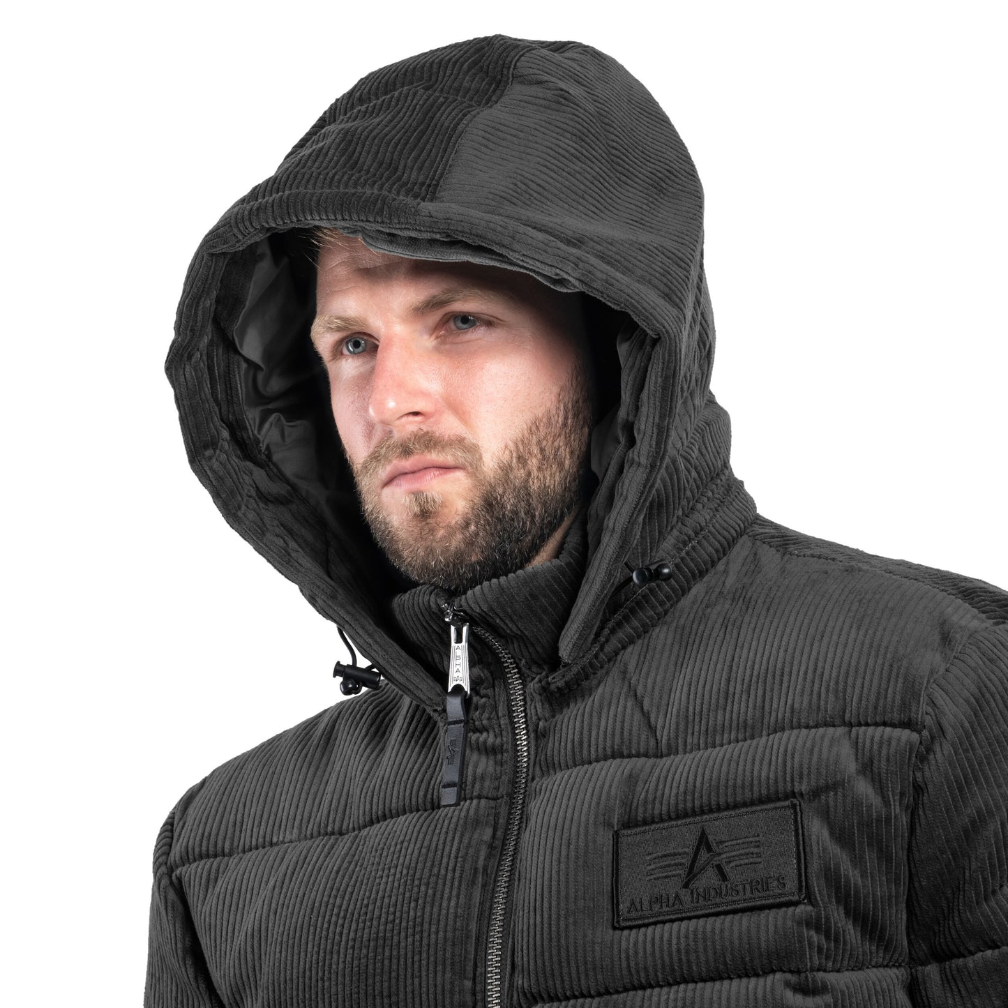 Kurtka Alpha Industries Puffer Cord - Black