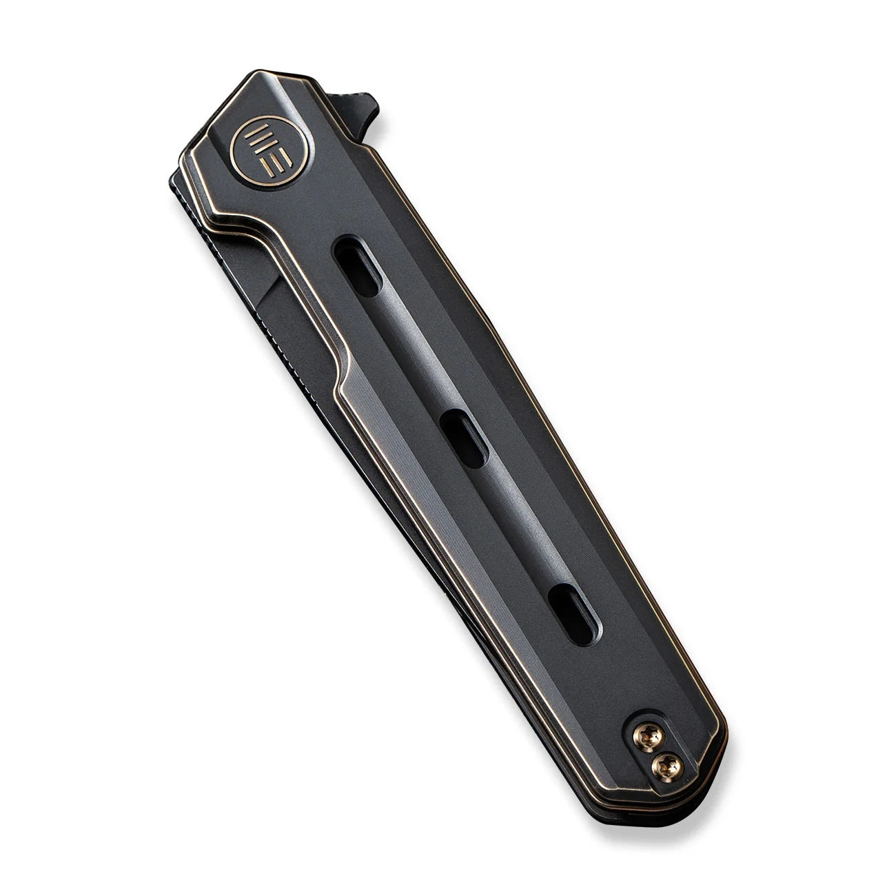 Nóż składany We Knife Navo - Bronze/Black