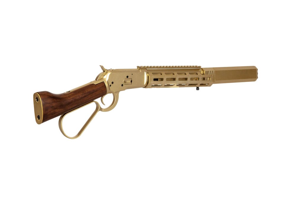 Strzelba ASG A&K 1873RS - Real Wood - Złota