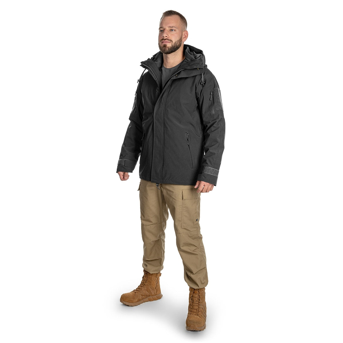 Kurtka Mil-Tec ECWCS Wet Weather Gen.II z podpinką Black