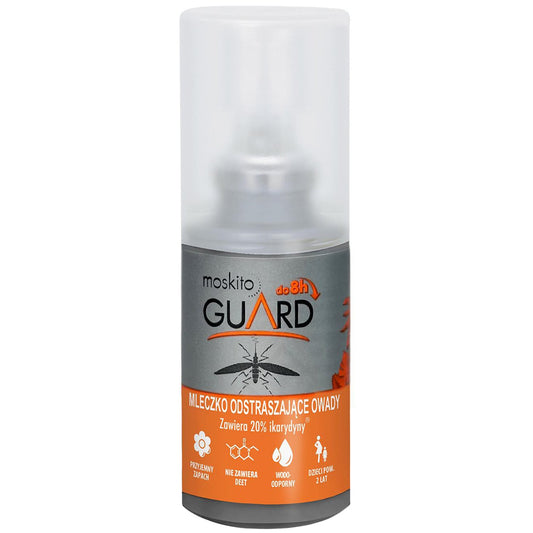 Repelent na komary, kleszcze i meszki Moskito Guard Ikarydyna 20% - balsam 30 ml