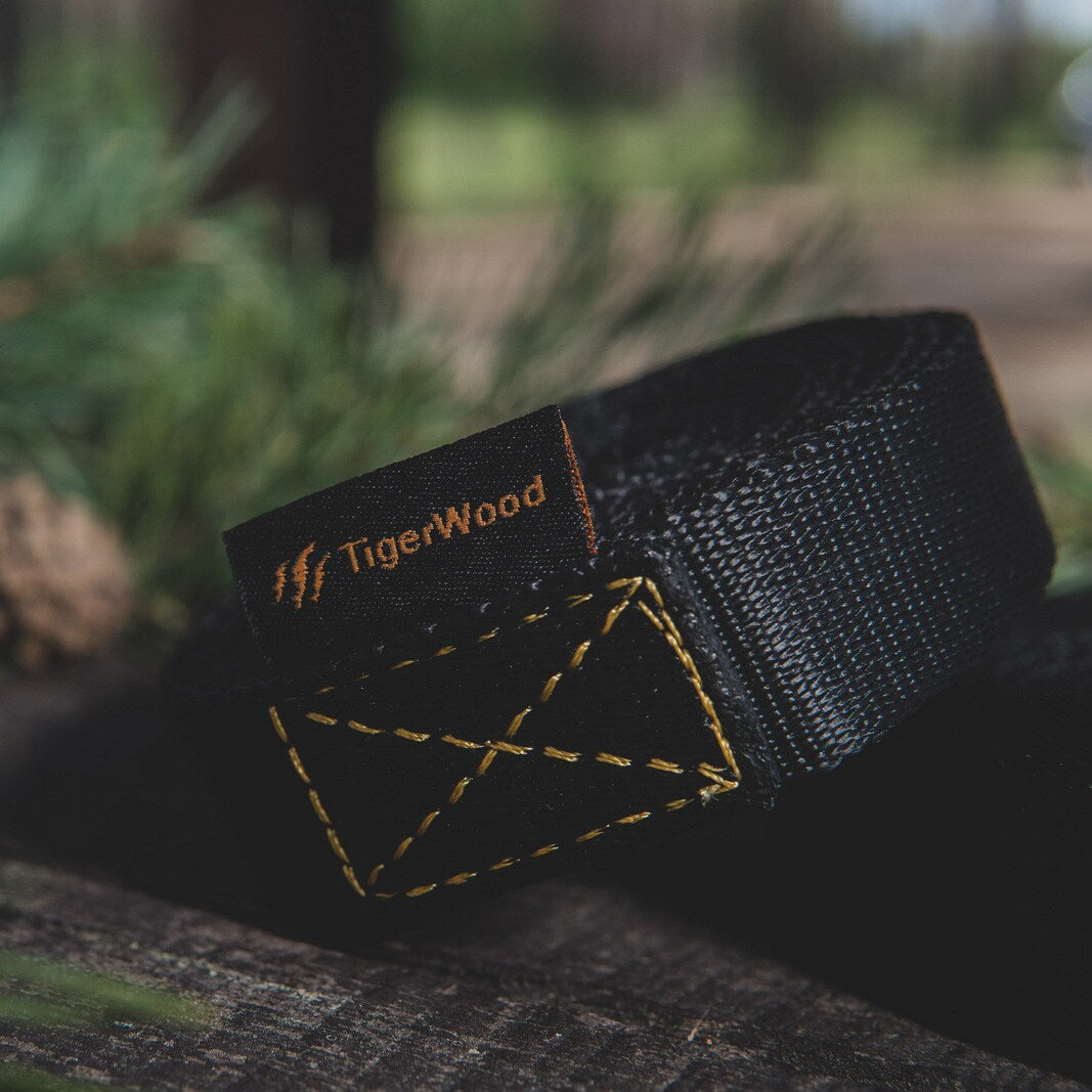 Taśmy do mocowania hamaka TigerWood 3 m - Black