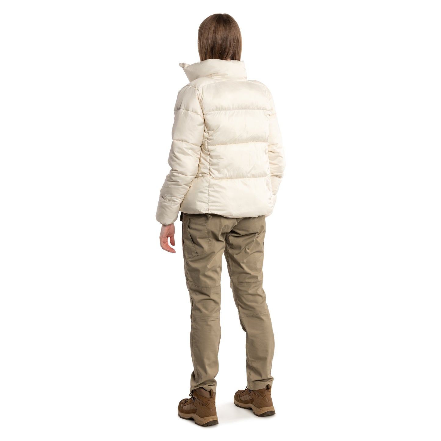 Kurtka damska Columbia Puffect Jacket - Chalk