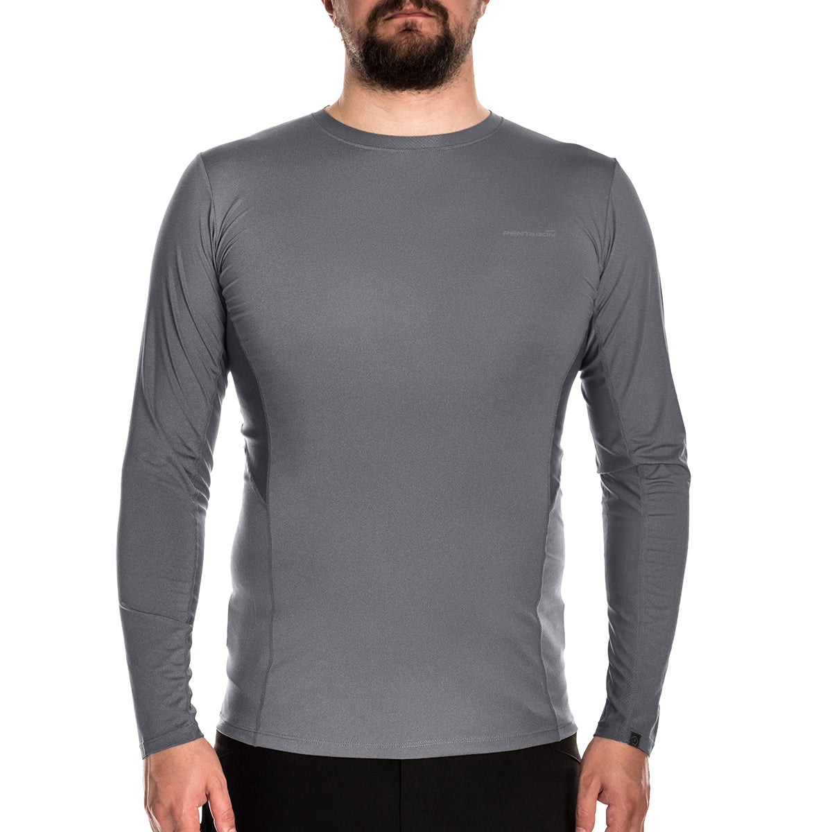 Koszulka termoaktywna Pentagon Apollo Activity Long Sleeve - Wolf Grey