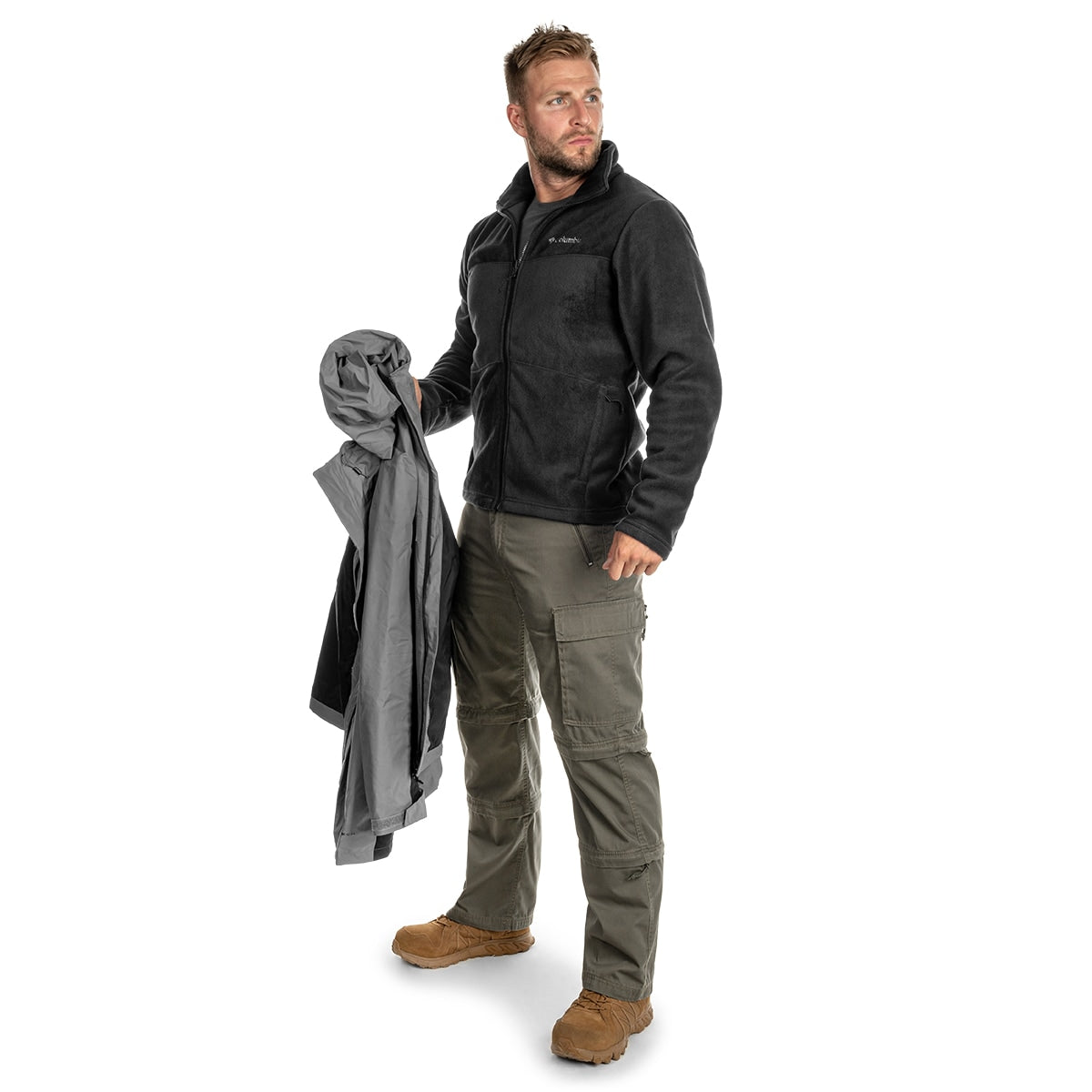Kurtka Columbia Tunnel Falls Interchange City Grey/Black