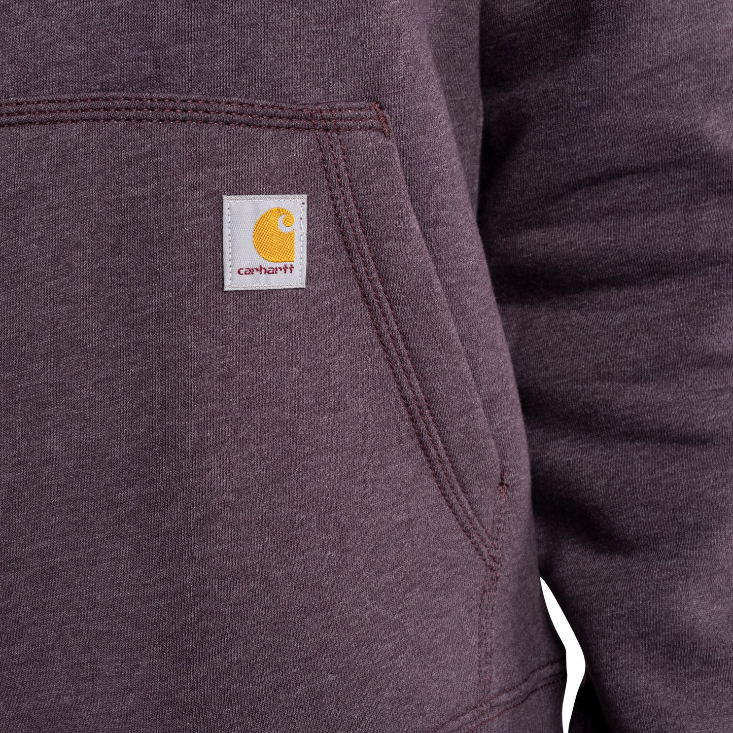Bluza damska Carhartt Midweight Half Zip - Blackberry Heather
