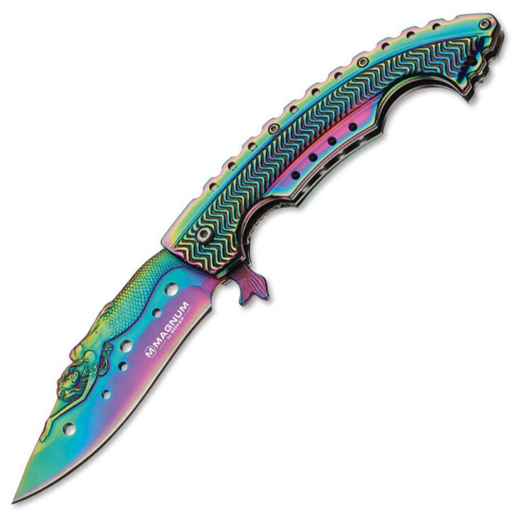 Nóż składany Boker Magnum Rainbow Mermaid