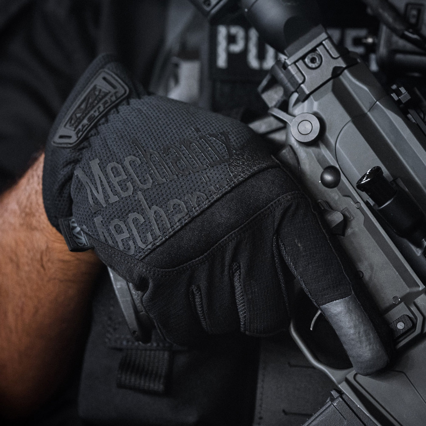 Rękawice taktyczne Mechanix Wear FastFit Core 3 - Covert Black
