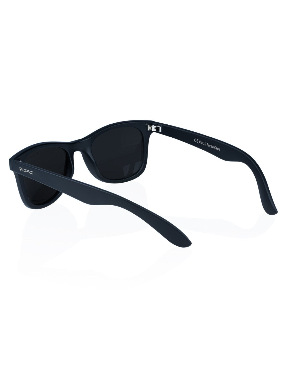 Okulary przeciwsłoneczne OPC Lifestyle Santa Cruz Matt Black Smoke z polaryzacją