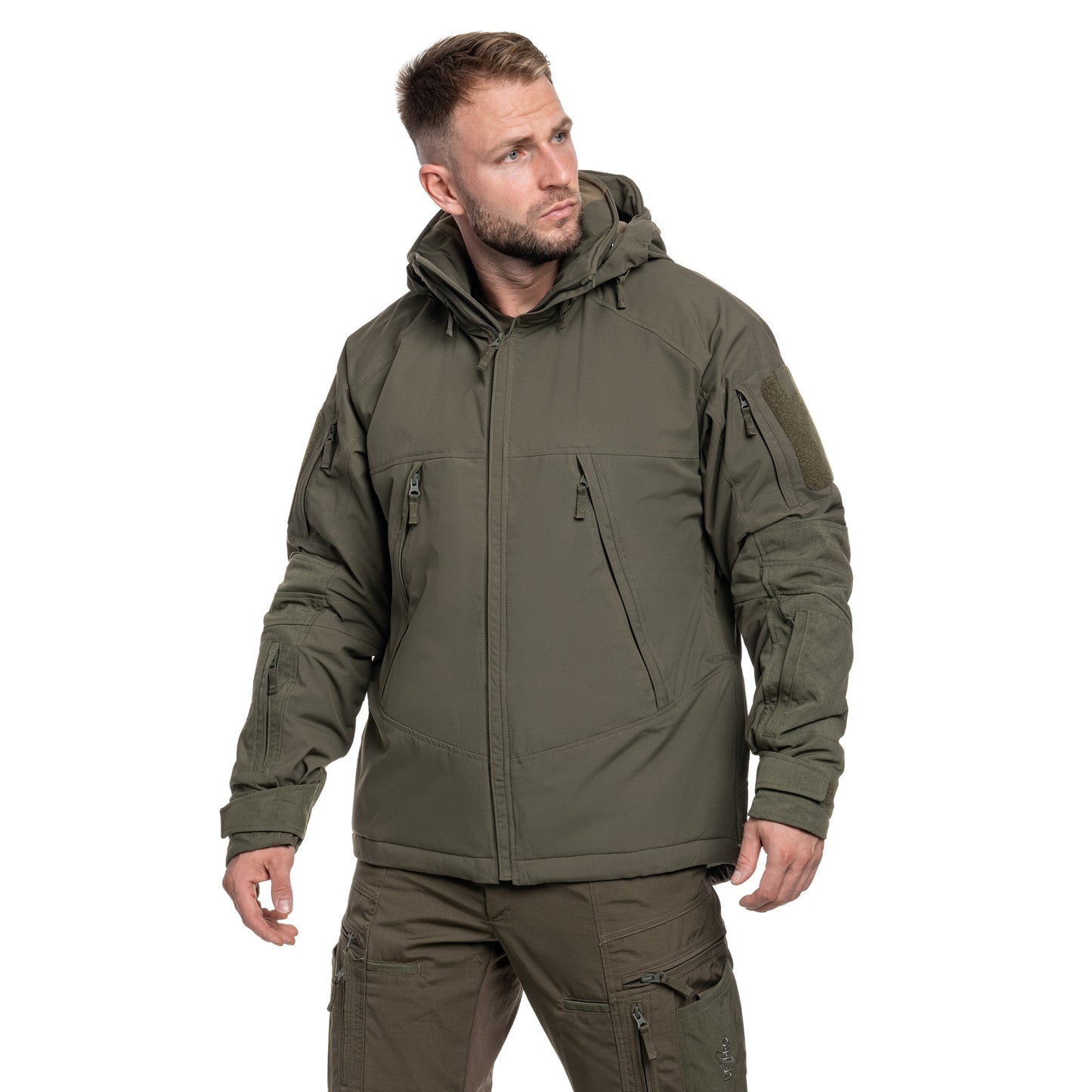 Kurtka UF PRO Delta OL 4.0 Tactical Winter Jacket - Brown Grey