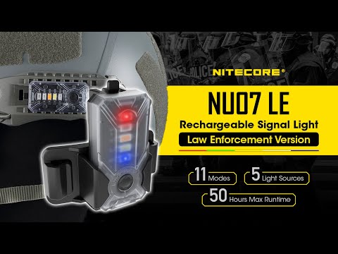 Lampka sygnalizacyjna Nitecore NU07 LE - 15 lumenów