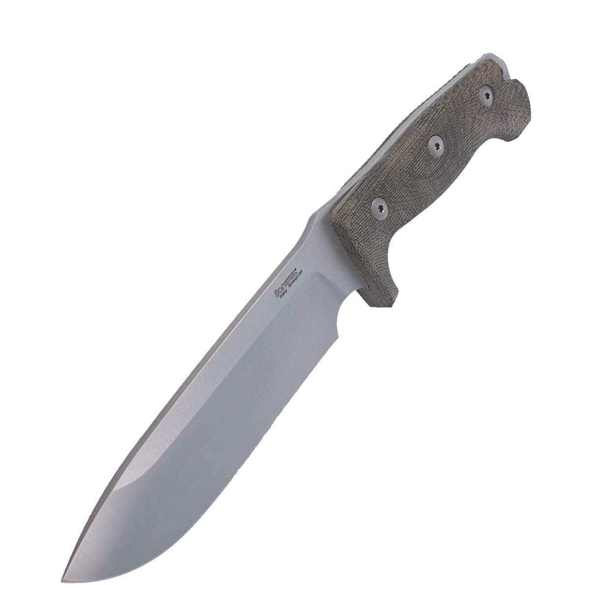 Nóż LionSteel M7 Green Canvas Satin Blade