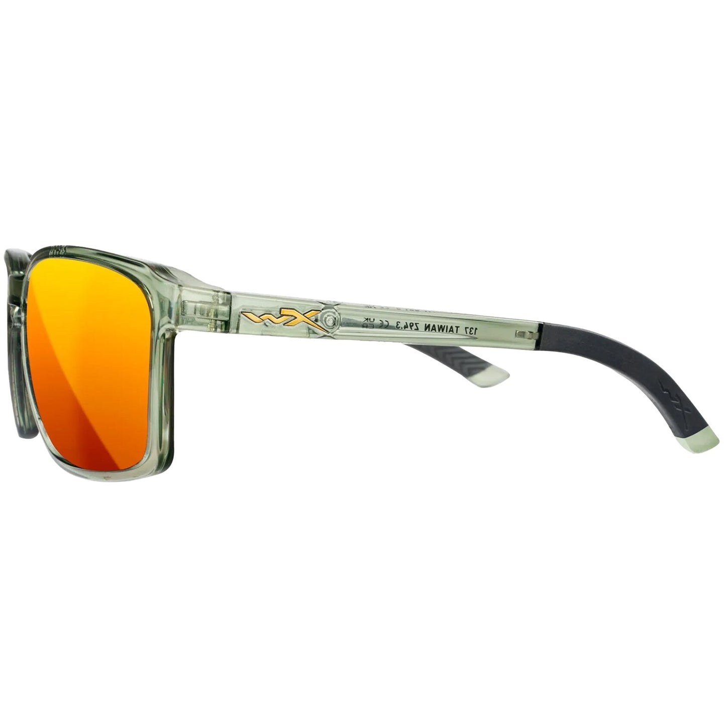 Okulary Wiley X Alfa - Captivate Polarized Bronze Mirror/Gloss Crystal Light Olive/Grey