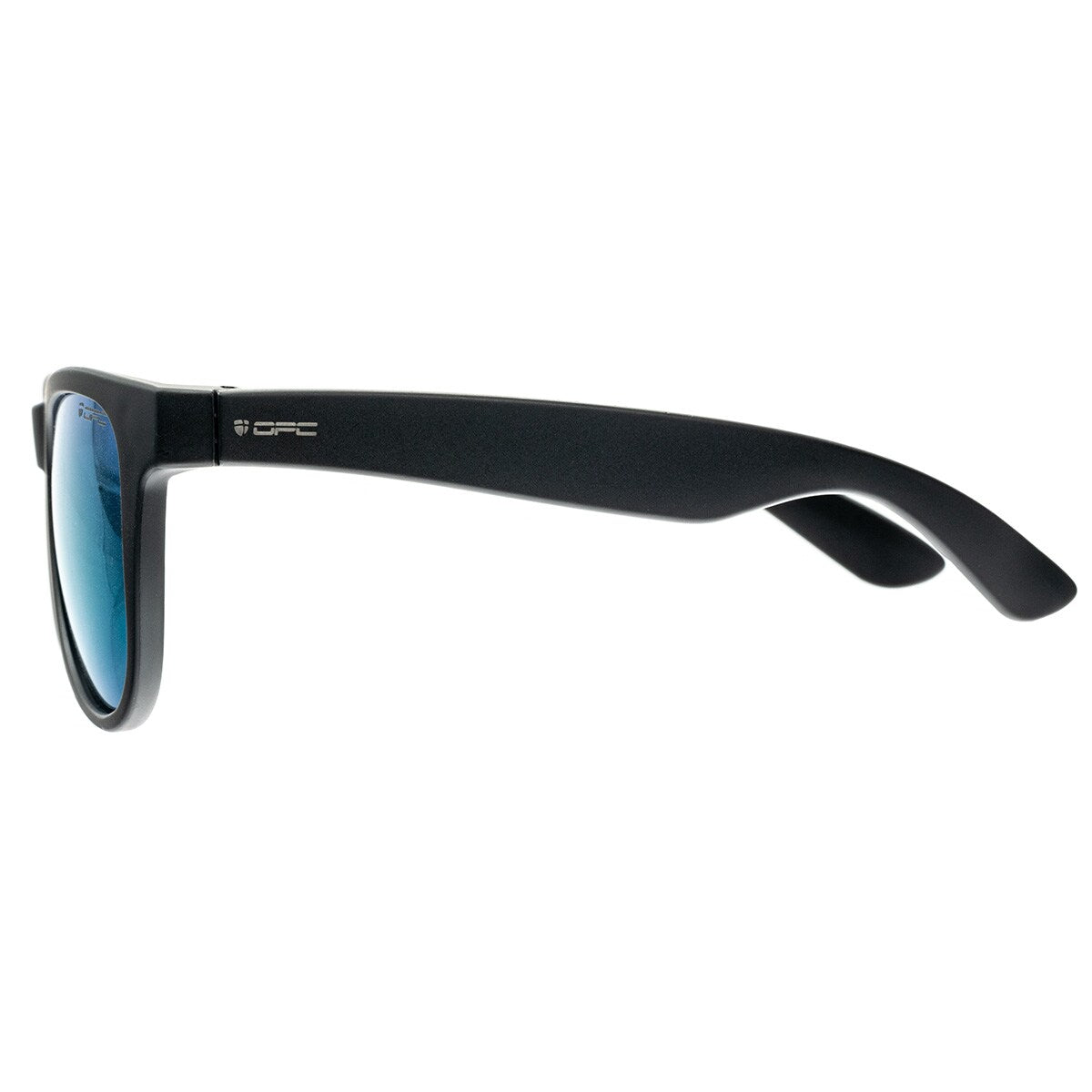 Okulary przeciwsłoneczne OPC Lifestyle Ibiza Blk Mat Blue z polaryzacją