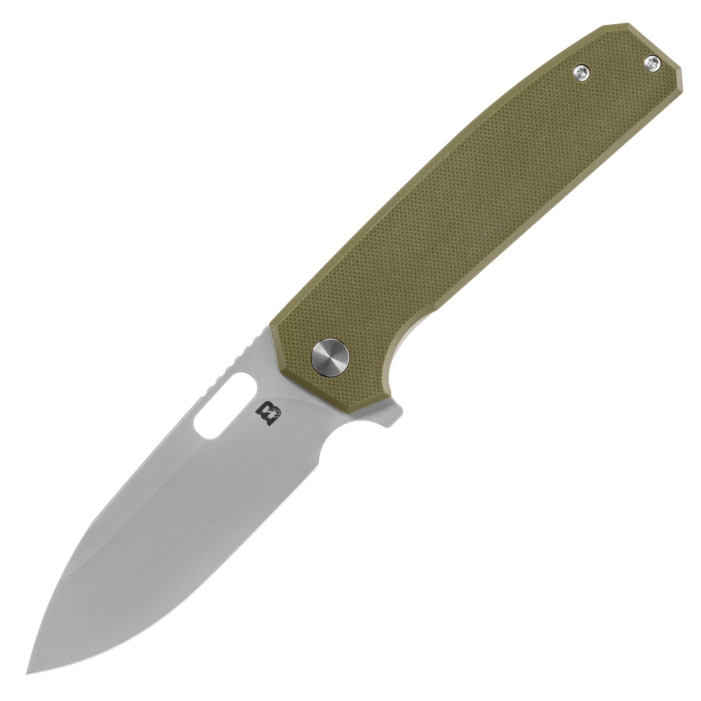 Nóż składany Badger Outdoor D2 Lobo - Green