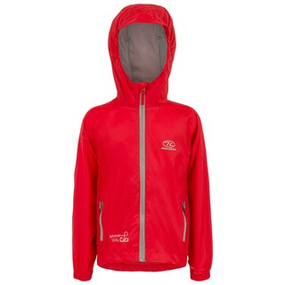 Kurtka dziecięca Highlander Outdoor Stow & Go Waterproof - Red