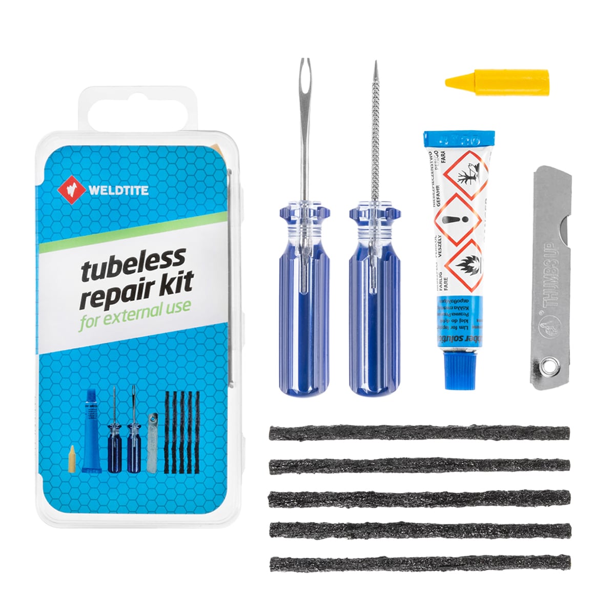 Zestaw naprawczy Weldtite Repair do opon bezdętkowych