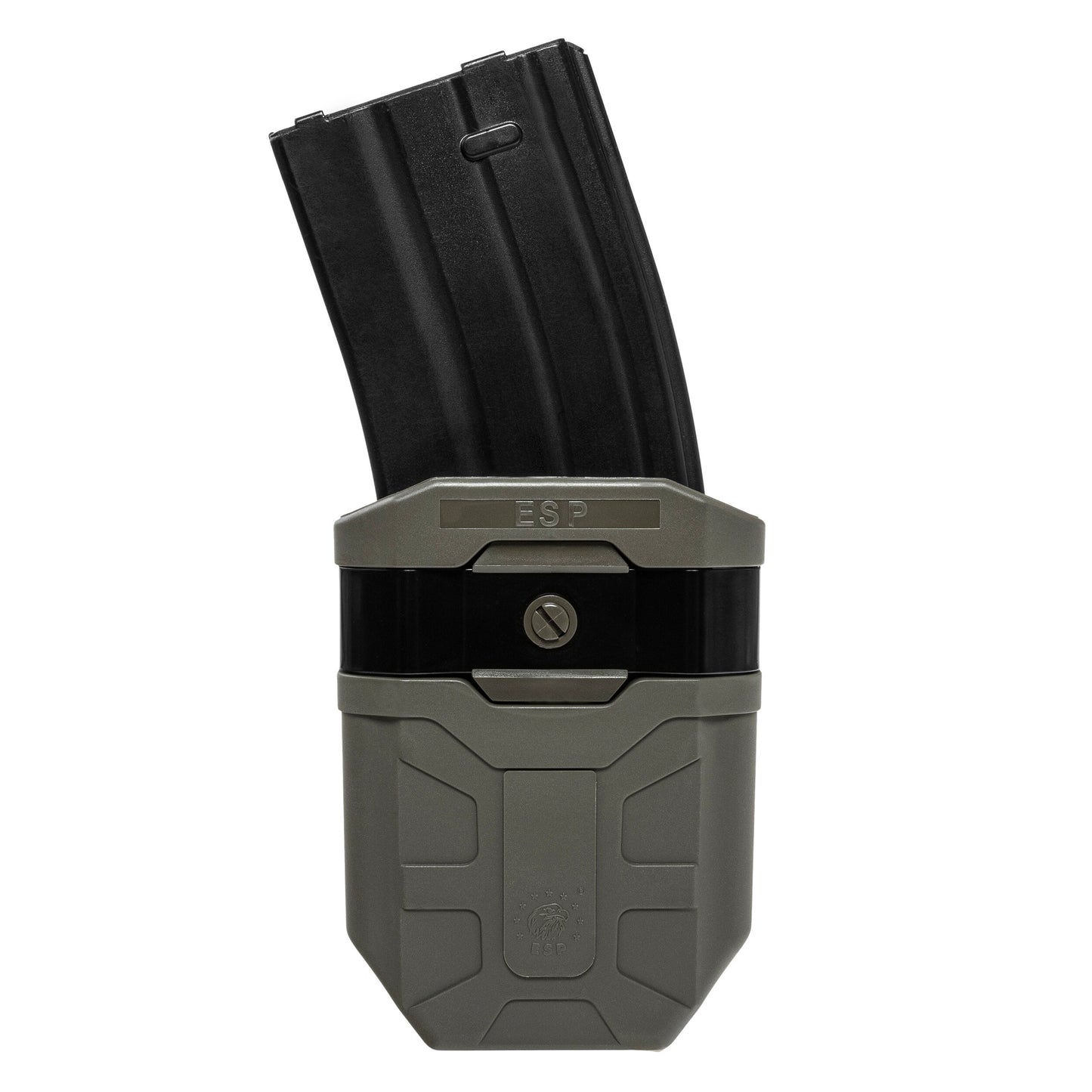 Ładownica obrotowa ESP z montażem UBC-04-2 Clip na magazynek AK - Olive Drab