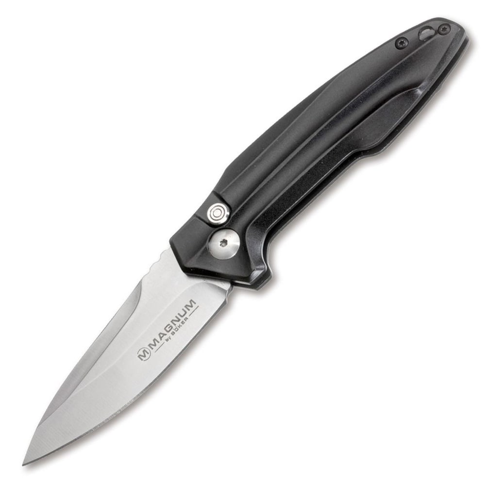 Nóż sprężynowy Boker Magnum Final Flick Out Black Auto
