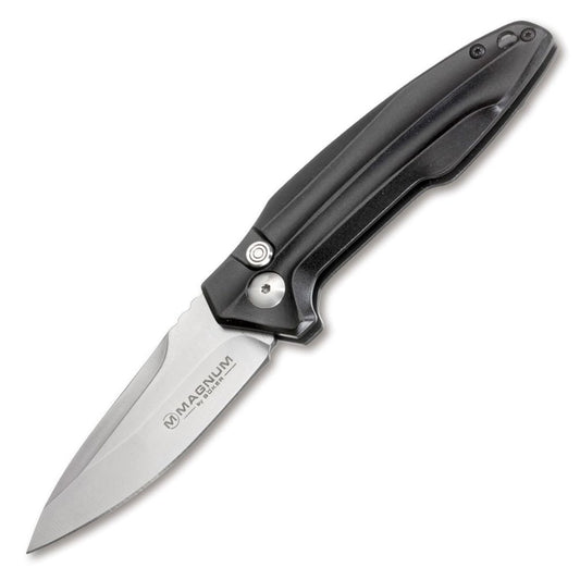 Nóż sprężynowy Boker Magnum Final Flick Out Black Auto
