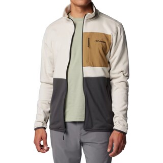 Polar Columbia Hike II Technical Fleece - Dark Stone/Shark/Delta
