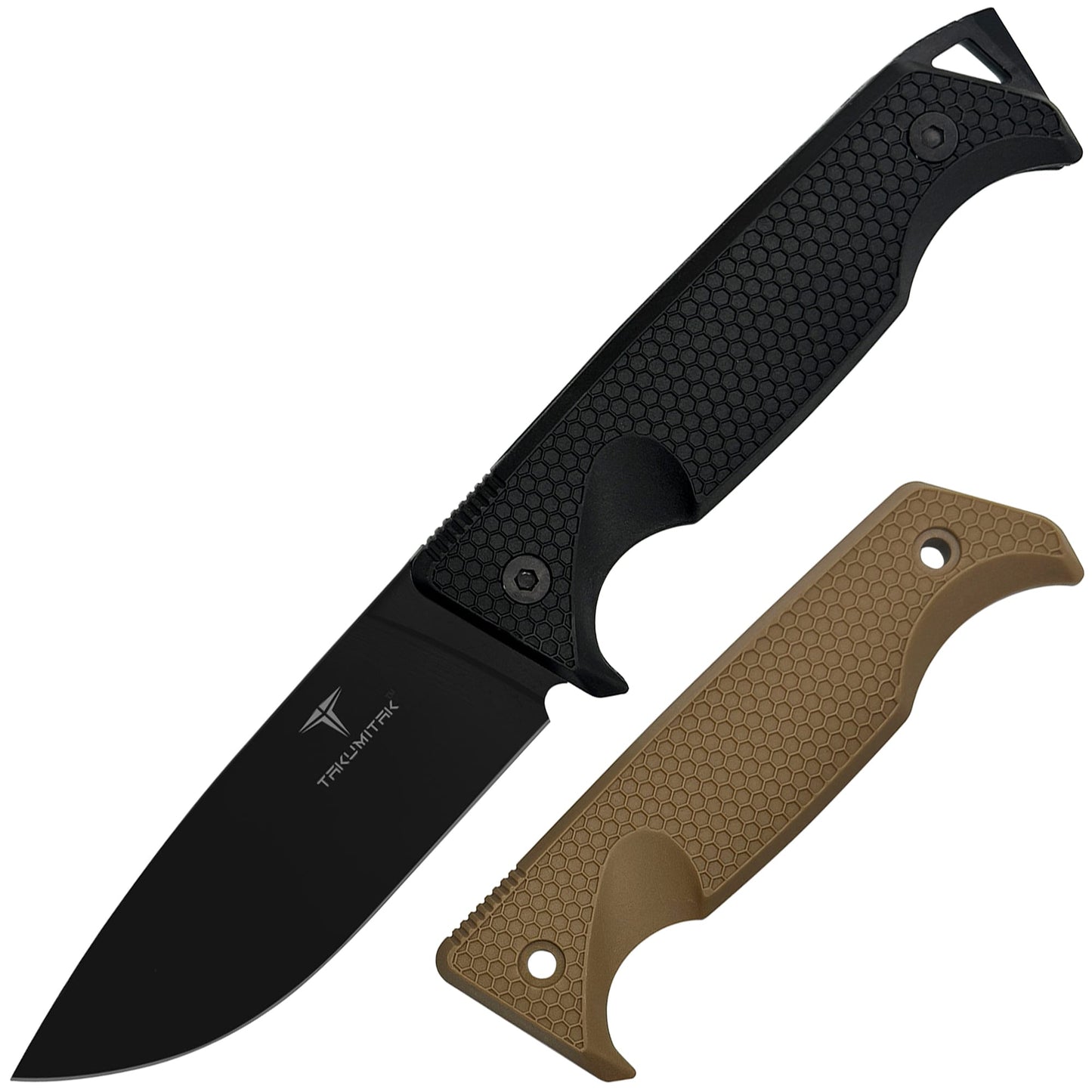Nóż Takumitak Easy Night - Black/Coyote Brown