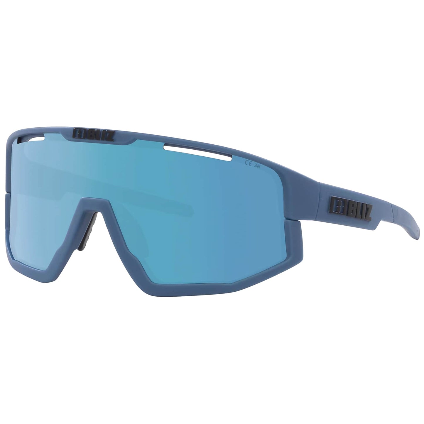 Okulary przeciwsłoneczne Bliz Fusion - Matte Blue/Brown Mirror Blue