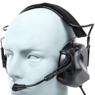Ochronniki słuchu aktywne Earmor M32 Plus - Black