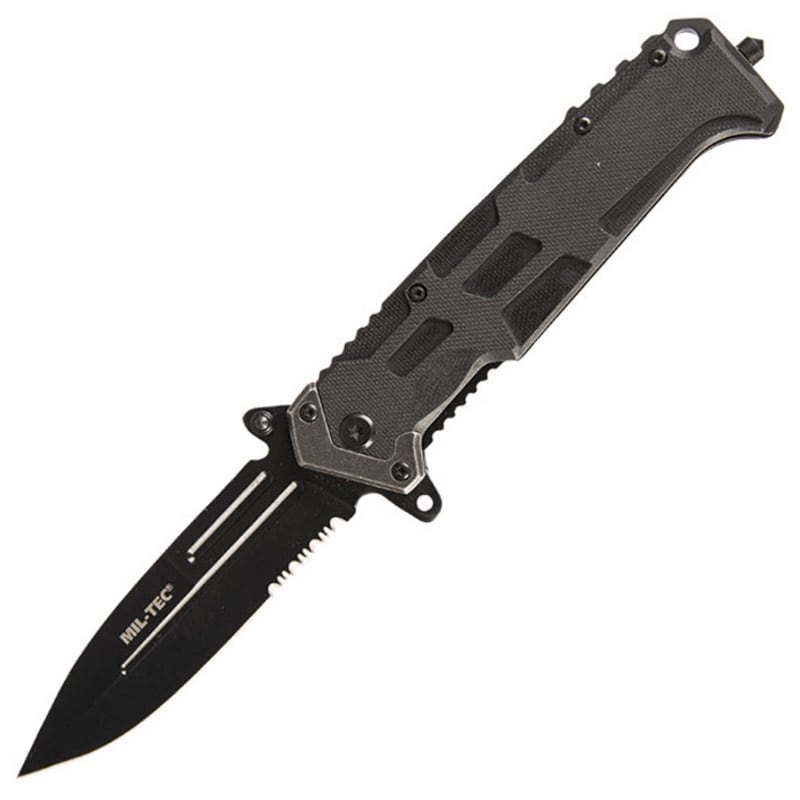 Nóż składany Mil-Tec Assault G10 Black