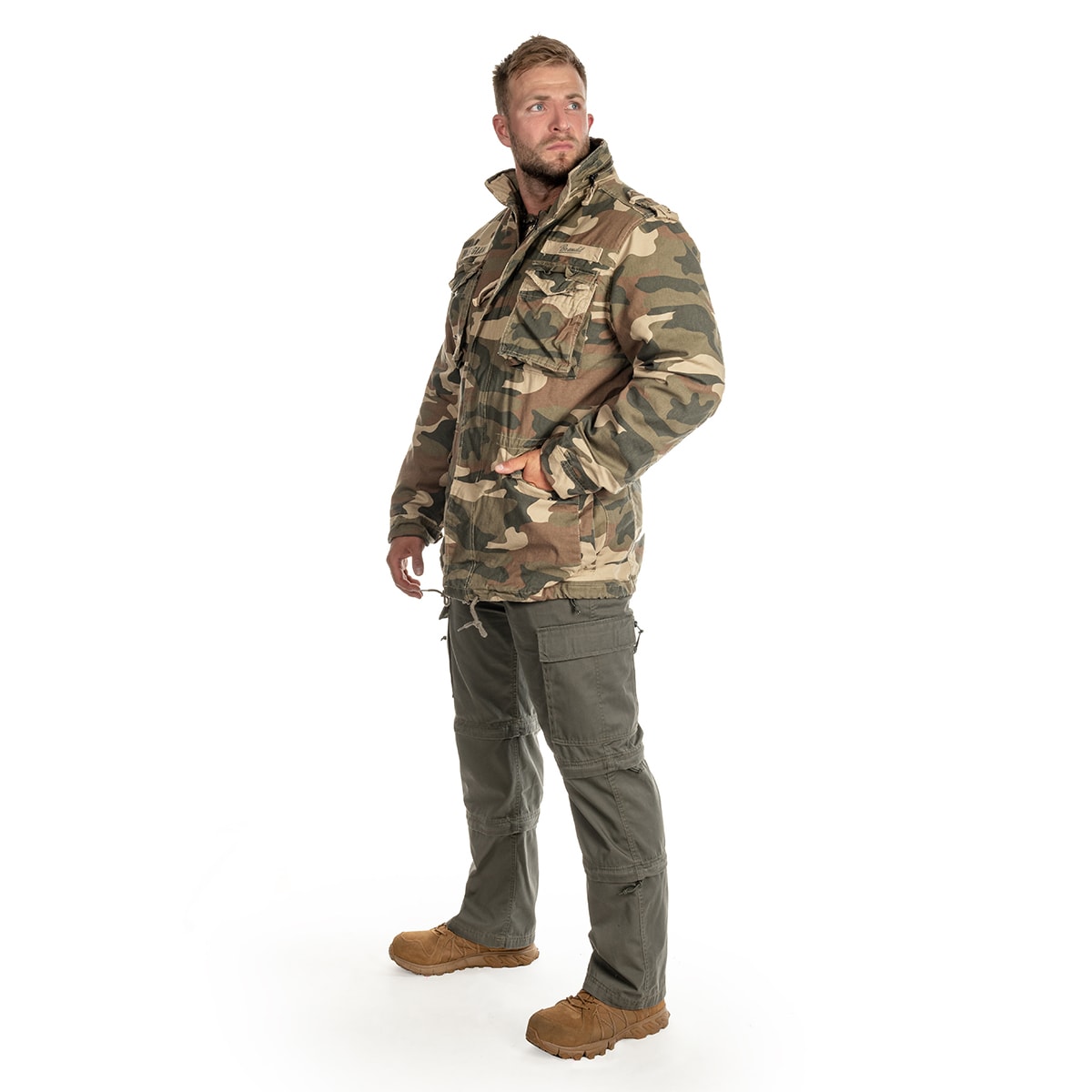 Kurtka Brandit M65 Giant - Light Woodland