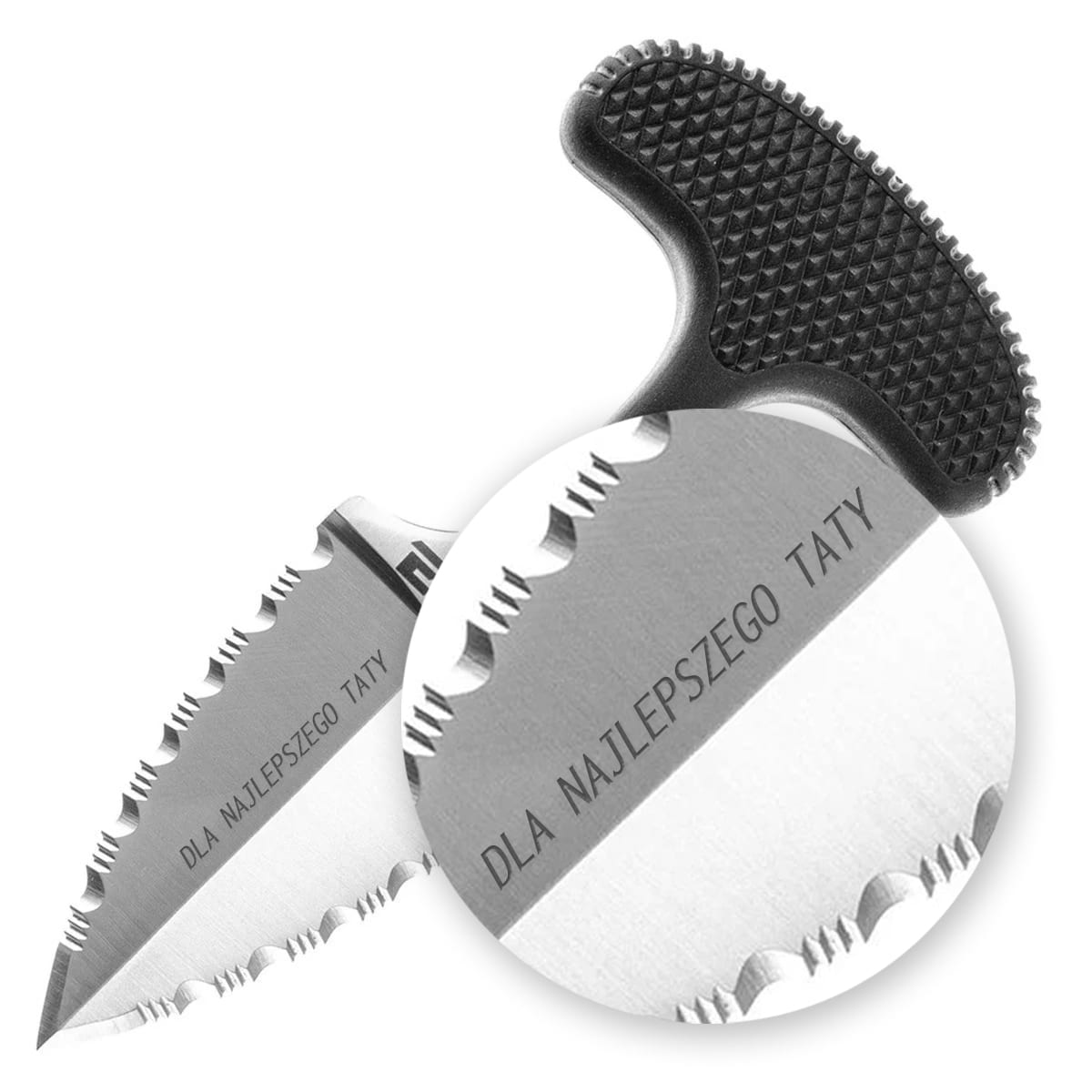 Nóż Cold Steel Urban Edge Double Serrated AUS8A